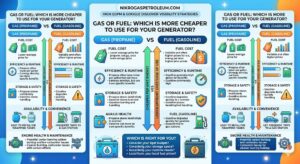 Gas or Fuel: Which Is More Cheaper To Use for Your Generator?
